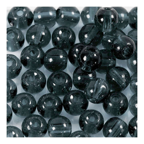 Creativ Company Glass Perlen Grey, 45..