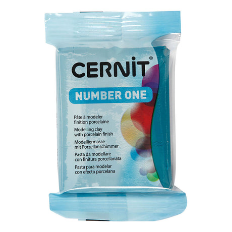 Kreativfirma Cernit Montage Klei Duck Blue, 56 Gramm