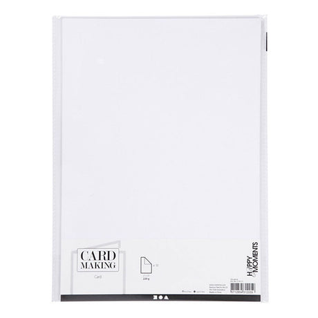 Creativ Company Cardboard White A4 220g, 10st.