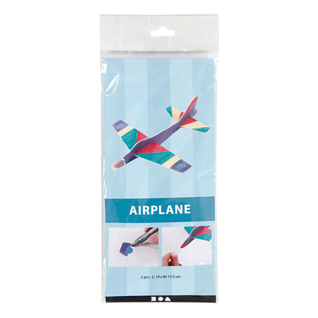 Creativ Company Foam Make Aircraft, 2st.