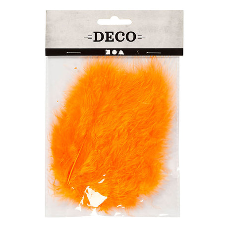 Creativ Company Down Oranje 5-12 cm, 15st.