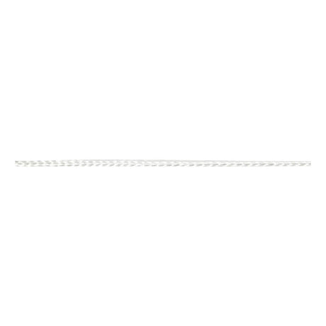 Kreativfirma Polyester Cordweiß, 50 m