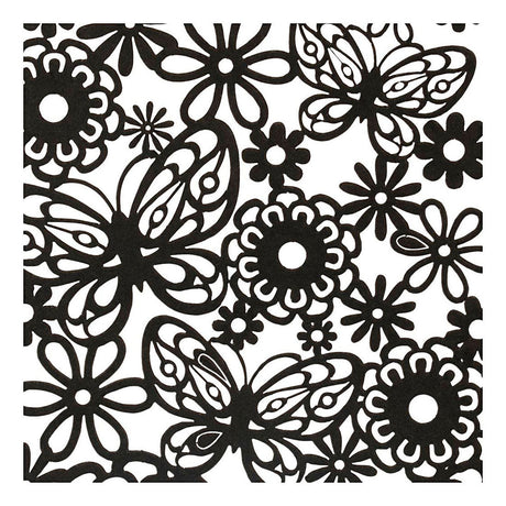 Kreativfirma Muster Carton Black, 10st.
