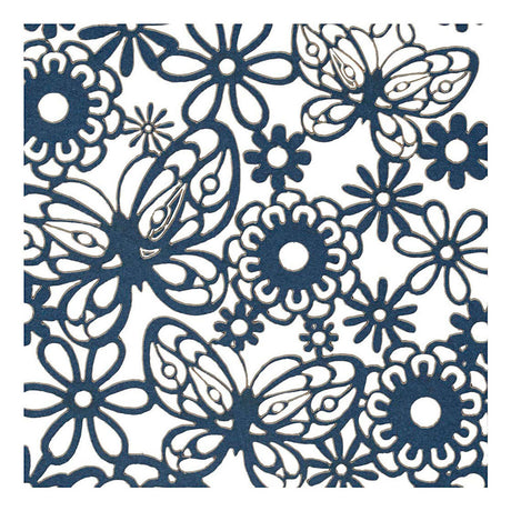 Kreativfirma Muster Carton Blue, 10st.