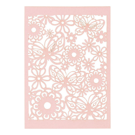 Kreativfirma Muster Carton Light Rood, 10st.