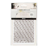 Kreativfirma Muster Carton Blume White, 10st.