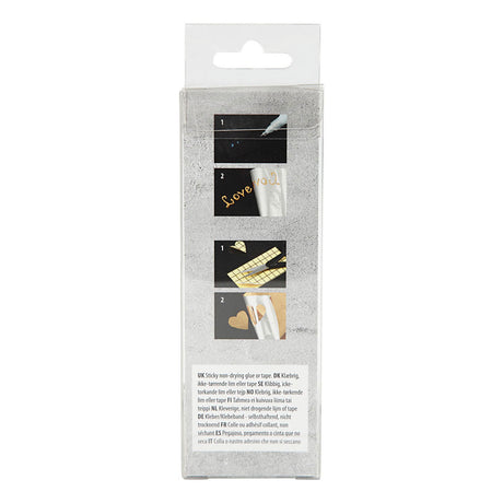Kreativfirma Deco Folie Silber, 50 cm