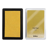 Stempeltinte der Firma Creativ, gold, H: 2 cm, Maße 9x6 cm, 1 Stück
