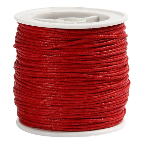 Kreativfirma Baumwollkabel Rot, 40 m
