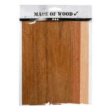 Creativ Company CC Holzfurnier 12x22x0,75 cm 3 Blatt
