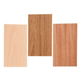 Creativ Company CC Holzfurnier 12x22x0,75 cm 3 Blatt