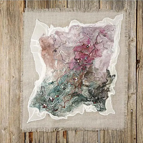 Kreativfirma Seidenschal 28x28cm