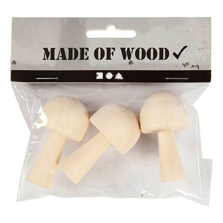 Kreativunternehmen https: www.cchobby.nl Mushroom-h-5-2-cm-d-2-9-cm-3-piece-1-box