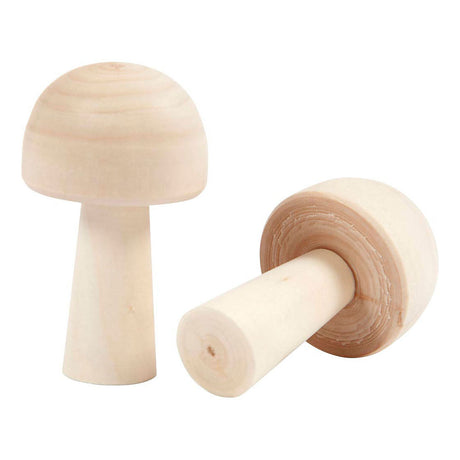 Kreativunternehmen https: www.cchobby.nl Mushroom-h-5-2-cm-d-2-9-cm-3-piece-1-box