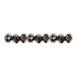 Creativ Company Facette Perlen Metallic Gray, 100..