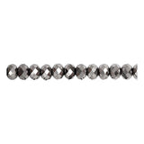 Creativ Company Facette Perlen Metallic Gray, 100..