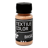 Kreativfirma Textilfarbe Semi -Covering Textil Paint - Light Beige, 50 ml