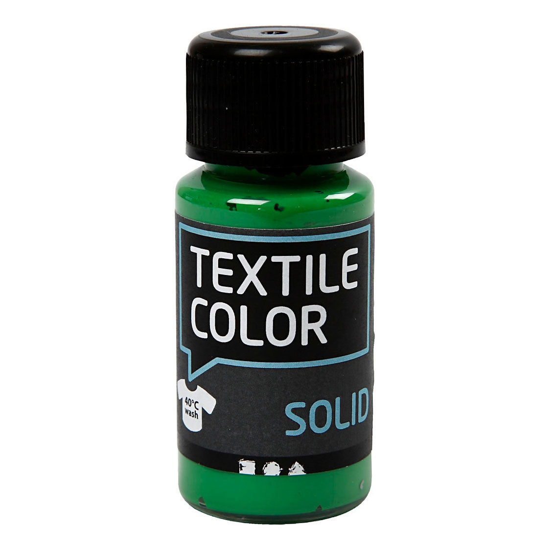 Kreativfirma Textilfarbe Deckung Textilfarbe - Brilliant Green, 50 ml