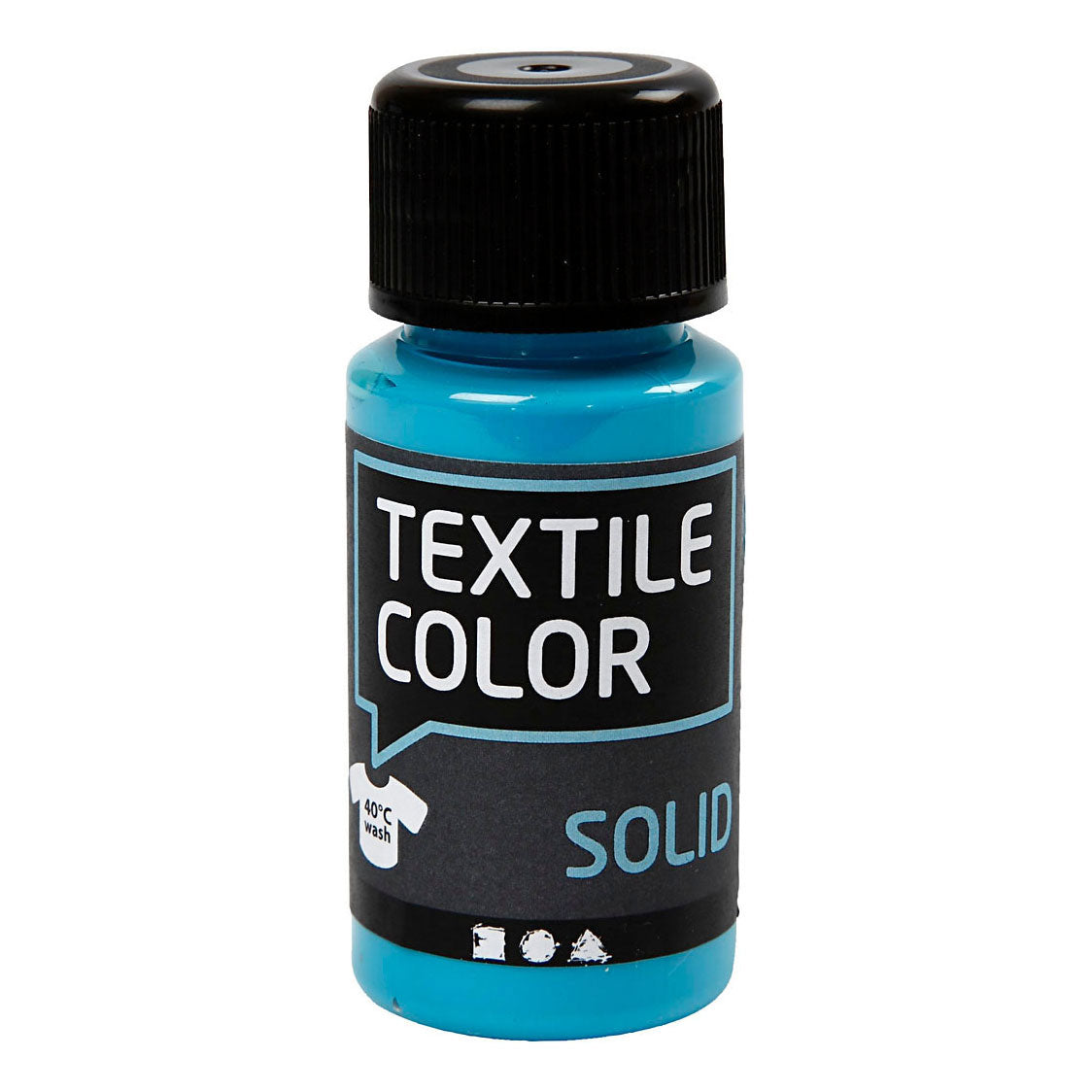 Kreativfirma Textilfarbe - Bekämpfung Textilfarbe - türkisblauw, 50 ml