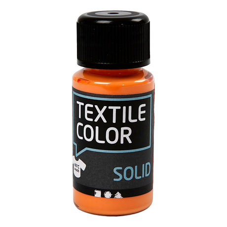 Kreativfirma Textilfarbe abdecken Textilfarbe - Orange, 50 ml