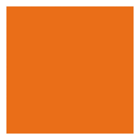 Kreativfirma Textilfarbe abdecken Textilfarbe - Orange, 50 ml