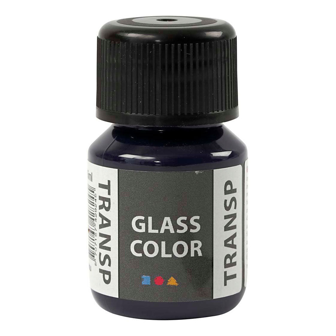 Creativ Company Glass Farbe Transparent Farbe - Marine Blue, 30 ml