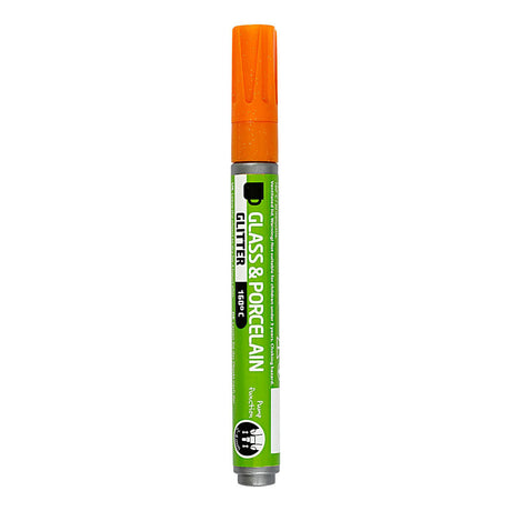 Creativ Company Glass und Porcel Staff Glitter Semi-Cover-Orange