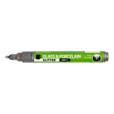 Creativ Company Glass und Porzellan starten Glitzer Semi-Cover-Grau