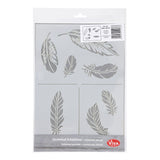 Kreativfirma Flexible Vorlage Feath A4