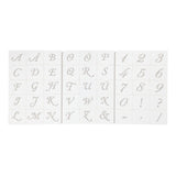 Kreativunternehmen https: www.cchobby.nl Buchstaben-und-Zahlen-Vorlage-h-20-30-mm-a5-Blatt-148x210-mm-3-Blatt-1-Box