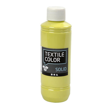 Kreativfirma Textil Farbabdeckung Textilfarbe - Kiwi, 250 ml