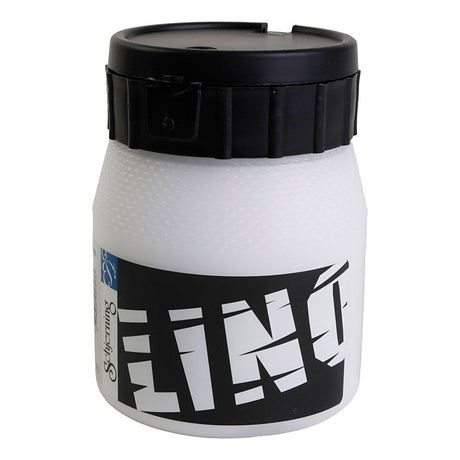 Kreativfirma Linoleum Farbe - Weiß, 250 ml