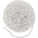 Creativ Company Jasseron, B: 2 mm, versilbert, 2 m 1 Stück