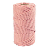 Creativ Company Macrame Cord Pink, 55m