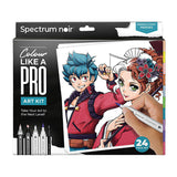 Creativ Company Hobbyset Illustration Manga und Comic Helden Farbset Farb -Set