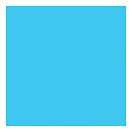 Creativ Company Colored Papp Turquoise 270gr, 100 Blätter