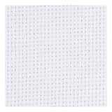Creativ Company Aida, B: 150 cm, 70 Quadrate pro 10 cm, weiß, 3 m 1 Stück