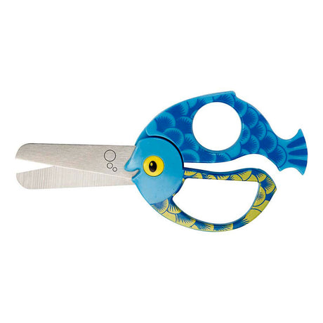 Creativ Company Fiskars Kinderschere mit Tiermotiv, Fisch, L: 13 cm, 1 Stück