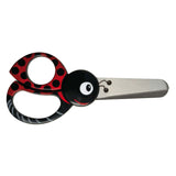 Creativ Company Fiskars Kinderschere mit Tiermotiv, Marienkäfer, L: 13 cm, 1 Stück