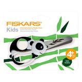 Creativ Company Fiskars Kinderschere mit Tiermotiv, Panda, L: 13 cm, 1 Stück