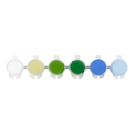 Creativ Company Plus Color Acrylfarbe Blau-Grün-Harmonie – 6x5ml.
