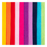 Creativ Company Hobbyfilz, A4, Blatt 210x297 mm, Stärke 2 mm, bunt, 10 Stück 1 Karton
