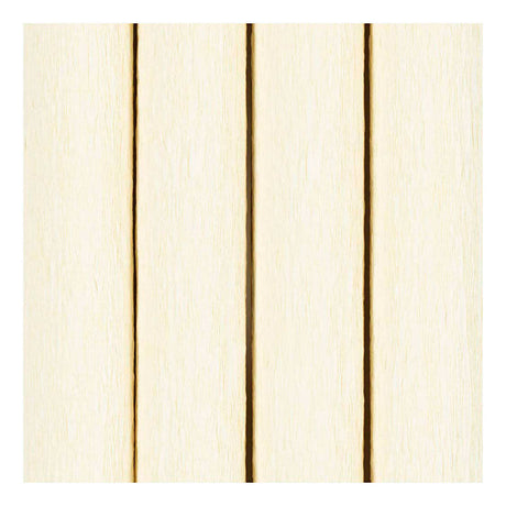 Creativ Company Krepppapier, Blatt 25 x 60 cm, Kreppverhältnis: 180 %, 105 g, gebrochenes Weiß, 4 Blatt 1 Karton