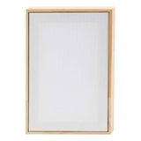 Creativ Company Keilrahmen mit Rahmen, Größe 15,8x23,8 cm, 280 g, weiß, 1 Stück