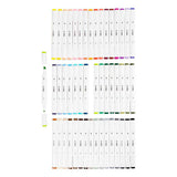 Creativ Company Zeichenstift, Strichstärke 1+8 mm, Standardfarben, 48 Stück 1 Box