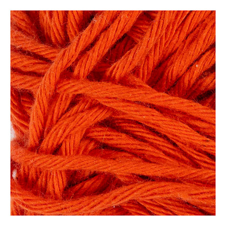 Creativ Company Baumwollgarn Größe 8 8 l: 80-85 m rot - 50gr.