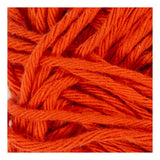 Creativ Company Baumwollgarn, Größe 8 8, L: 80-85 m, rot, 50 g 1 Knäuel