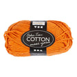 Creativ Company Baumwollgarn Größe 8 8 l: 80-85 m orange - 50gr.