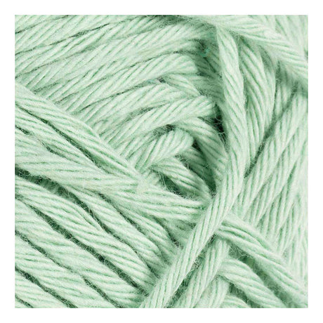 Creativ Company Baumwollgarn Größe 8 8 l: 80-85 m mintgrün - 50gr.