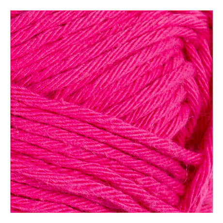 Creativ Company Baumwollgarn Größe 8 8 l: 80-85 m rosa - 50gr.